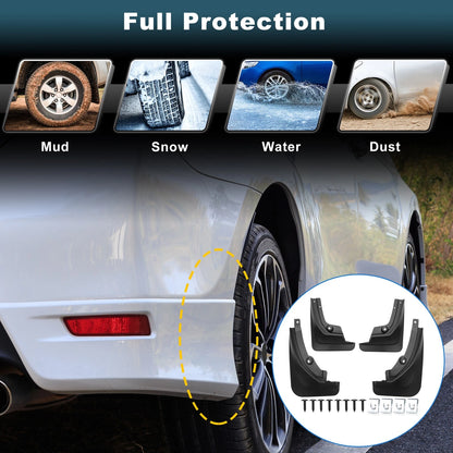 Mud Flaps Splash Guards for Peugeot 4008 (2012-2017)