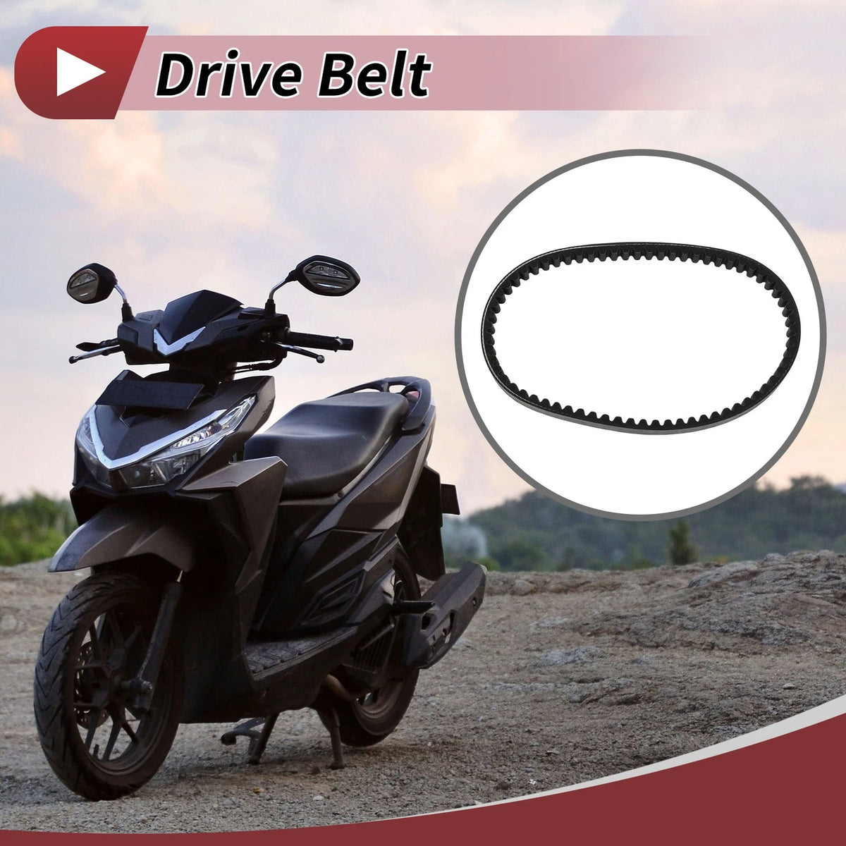 Drive Belt V-Belt for Honda 2 Stroke 50cc engines Motorcycle