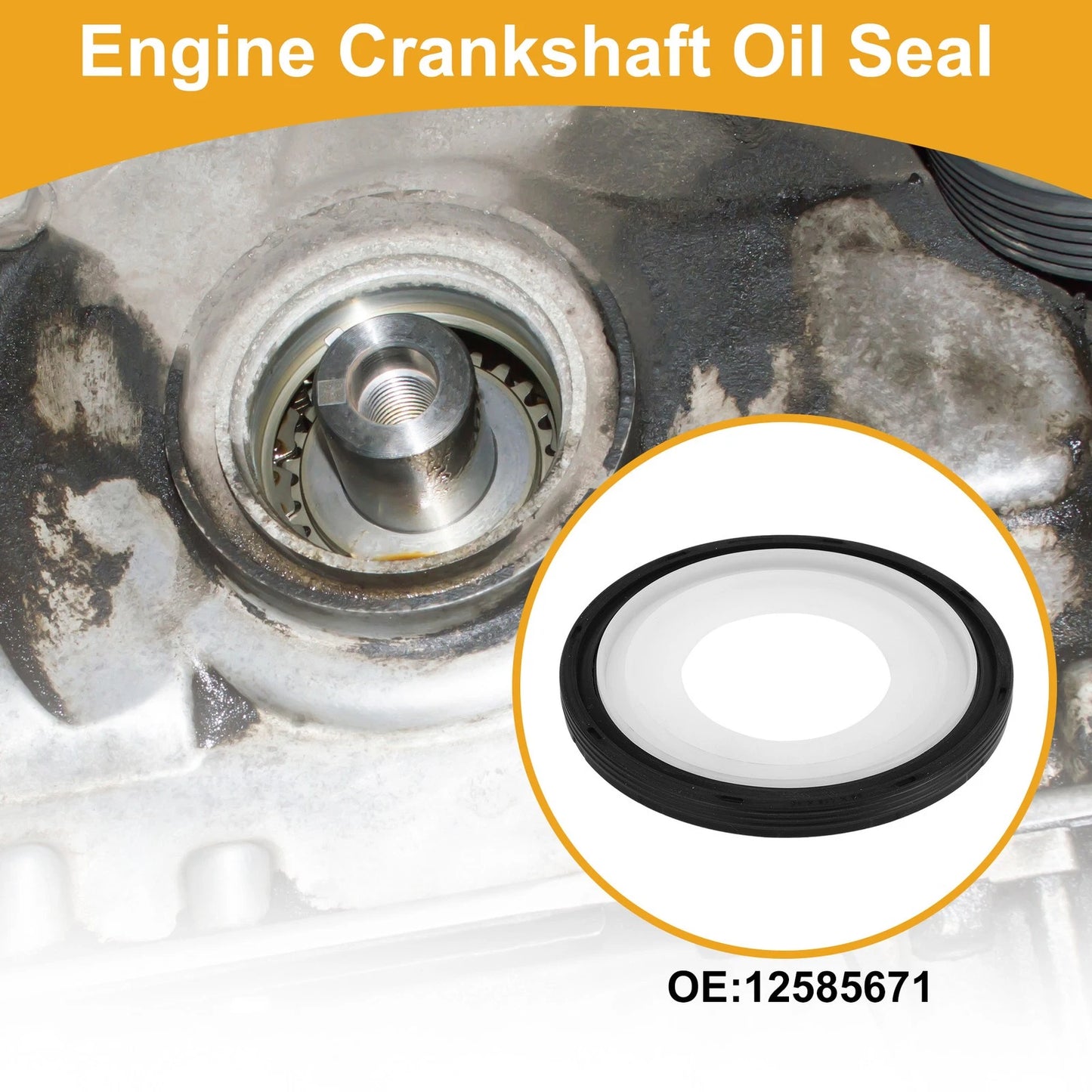 Engine Rear Crankshaft Oil Seal for CHEVROLET AVALANCHE