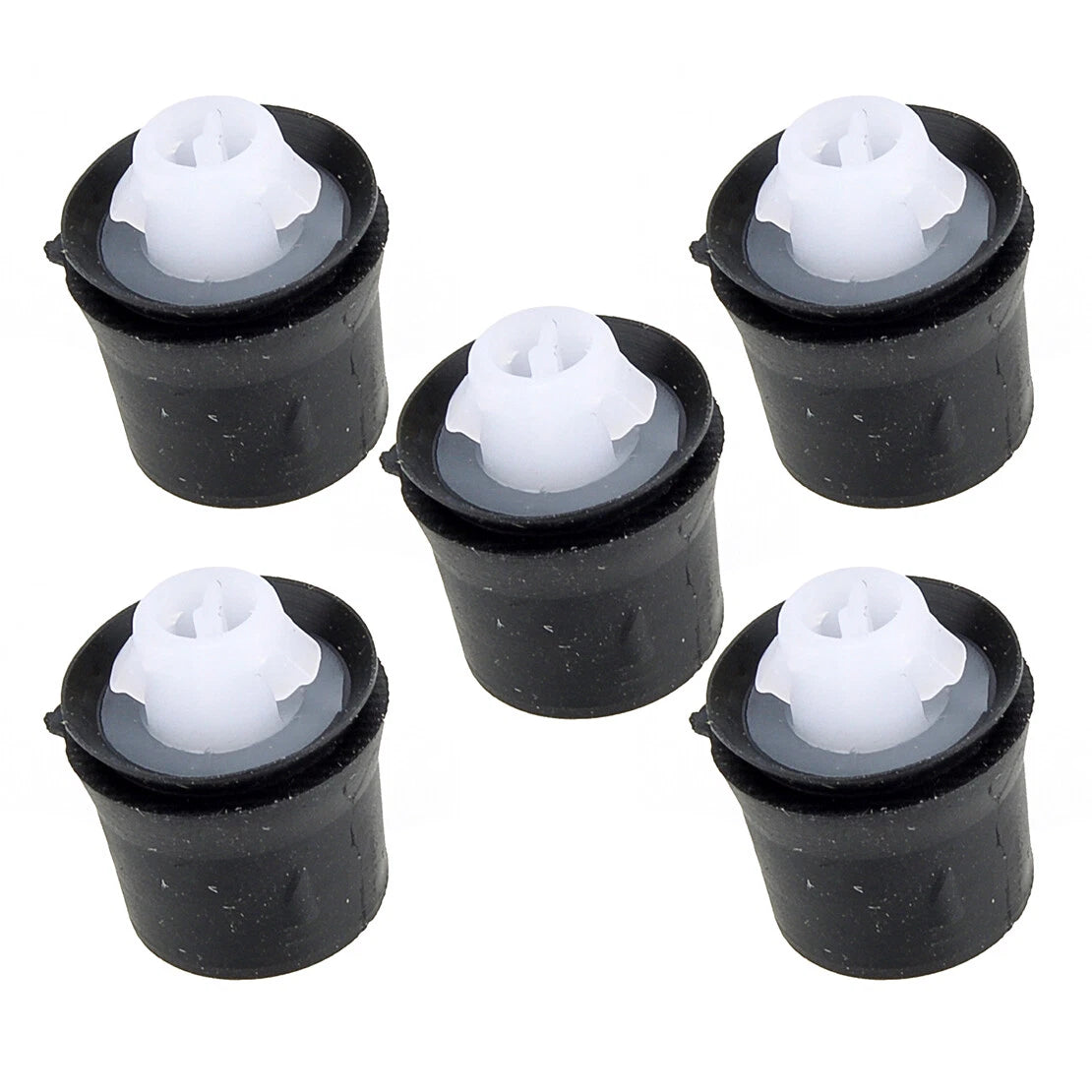 5Pcs Rubber Bumper Hood Buffer Cushions for Toyota