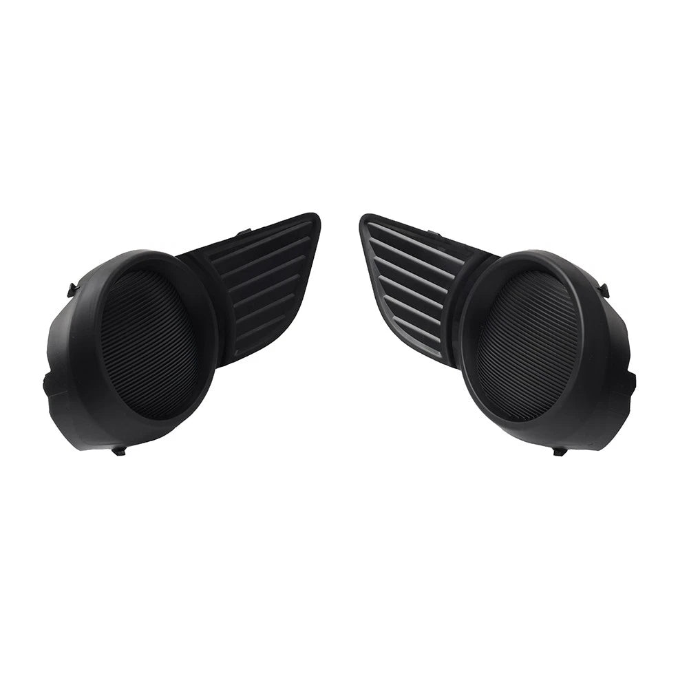 Fog Light Bezel Covers Black for Toyota Sienna (2011-2017)