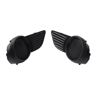 Fog Light Bezel Covers Black for Toyota Sienna (2011-2017)