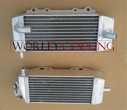 Aluminum Radiator & Hose for Kawasaki KXF250 KX250F (2004-2005)