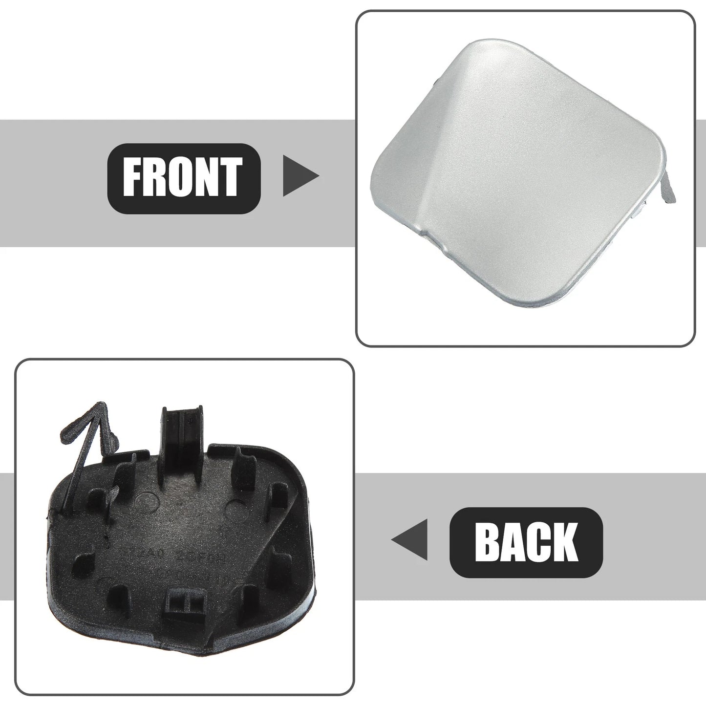 Front Right Bumper Tow Hook Cap for Nissan Altima (2002-2023)