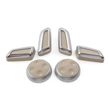 Beige Seat Switch Adjustment Button Cover for Audi A3 A4 A5 A6 A7 Q3 Q5