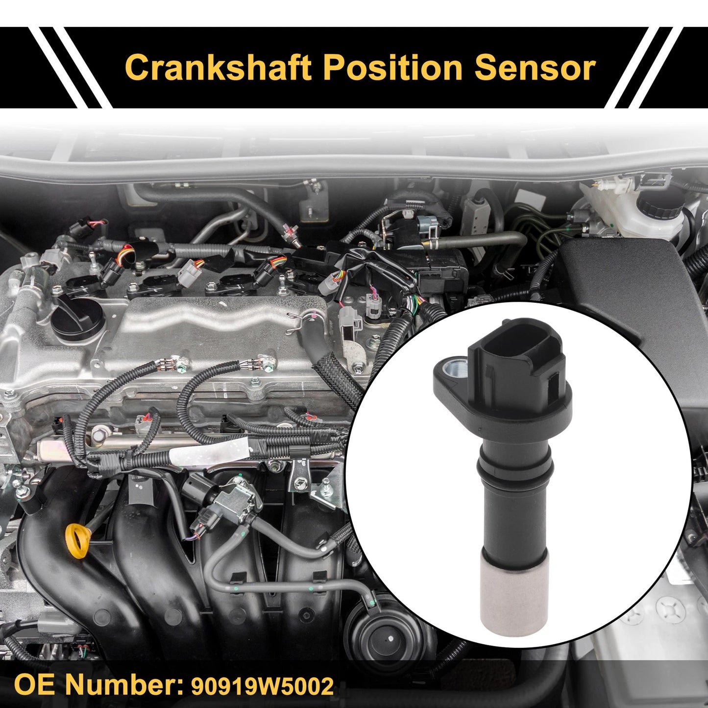 Crankshaft Position Sensor TOYOTA Yaris II Hatchback 1.0 VVT-i (2006–2011)