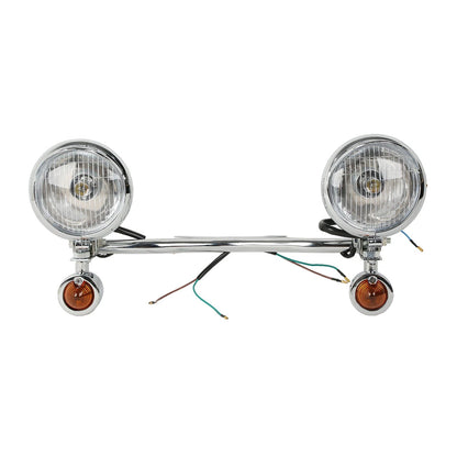Passing Turn Signal Fog Lights for Harley Honda Yamaha Suzuki Cruiser
