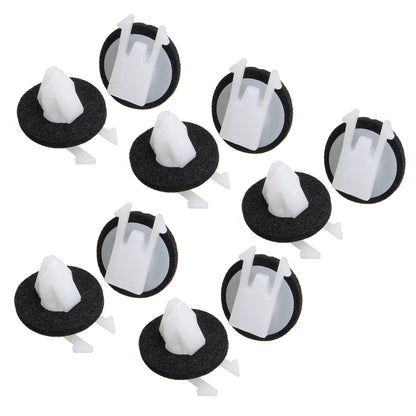 10Pcs Moulding Clips & Sealer for Cadillac Chevrolet