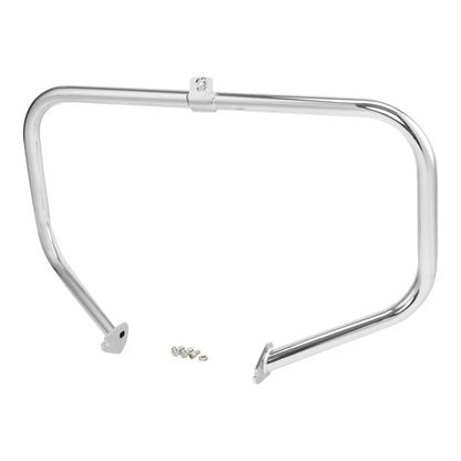 Black Chrome Engine Guard Crash Bar for Harley Road Glide (1997-2008)