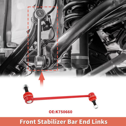 2 x Front Sway Bar Links Stabilizer Link for Buick LaCrosse (2005–2016)