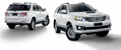 LH Rear View Mirror Glass Lens for Toyota Fortuner (2012-2014)