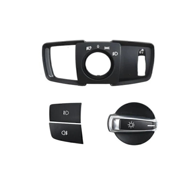 Headlight Switch Button Panel Cover Knob 2 x for BMW F20 F21 F30 F32 F33 (2012-2019)