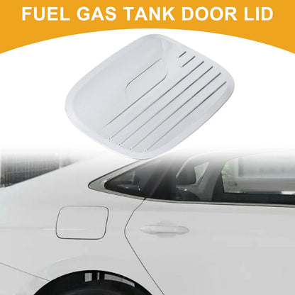 Fuel Tank Door Cap for Ford Explorer 2020-2025 Gas Tank Flap Chrome Silver