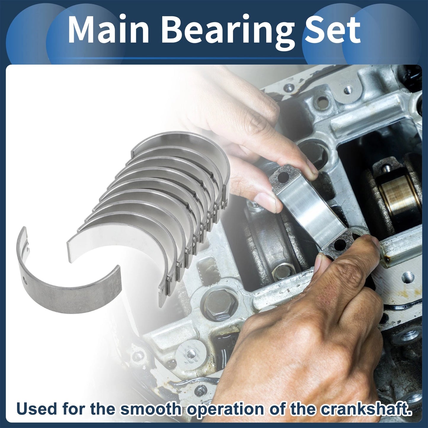 Main Bearing Set for Toyota Celica (1986-1989)