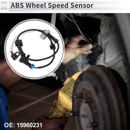 1 Pc ABS Wheel Speed Sensor for Chevrolet C3500 (1995 - 1996)