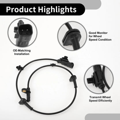 ABS Wheel Speed Sensor for Ford Fiesta 2011-2013 (Front Left or Right)