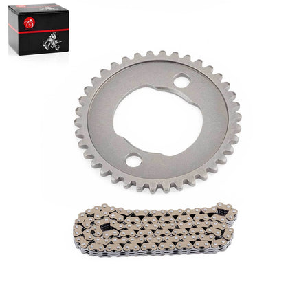 Camshaft Sprocket 38T & Cam Timing Chain for Honda Fourtrax TRX300 (1988–2000)