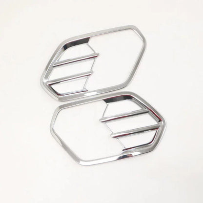 Chrome Front Fog Light Lamp Cover Trim for Ford Escape Kuga (2017-2019) 2 x