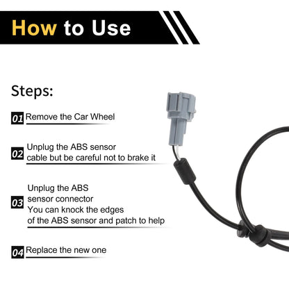 ABS Wheel Speed Sensor for Nissan Titan (2008-2011)