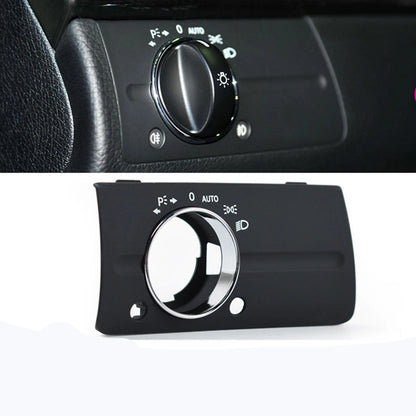 Headlight Switch Cover for Mercedes Benz E Class W211 (2003-2008) Black