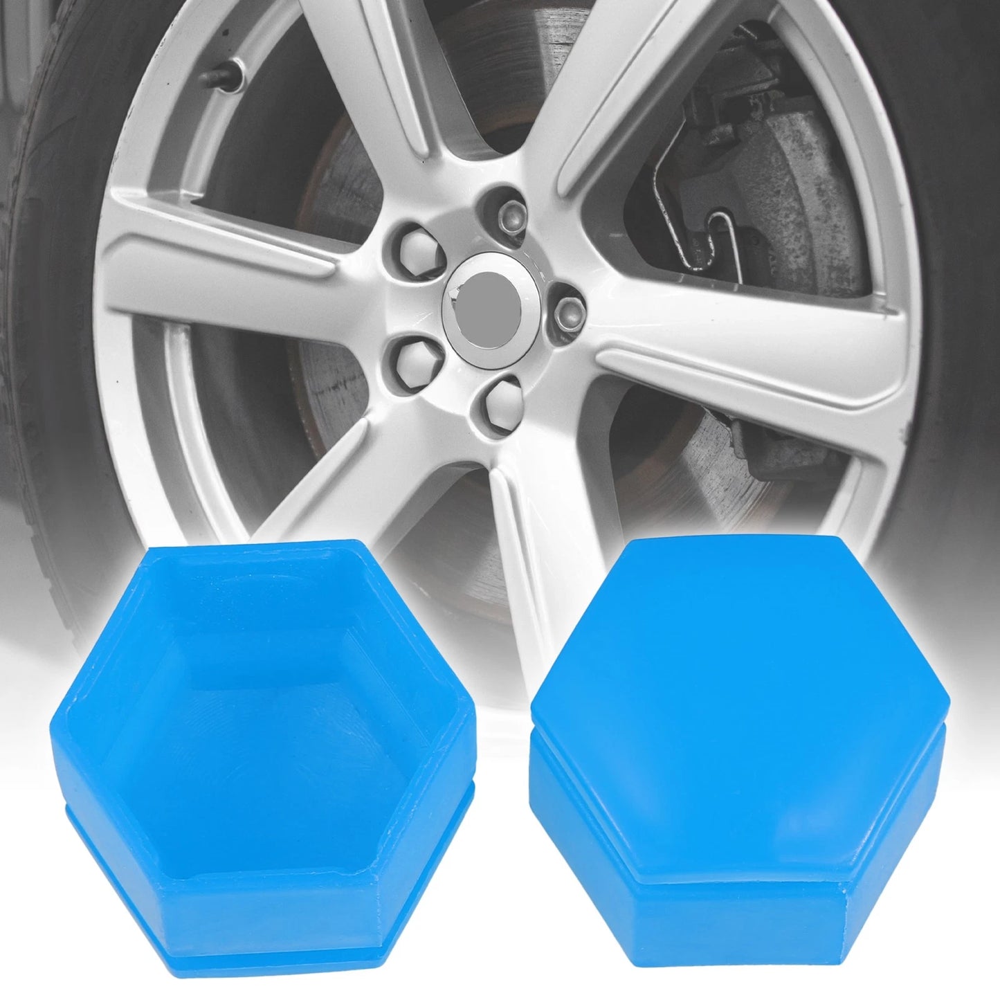 22mm Wheel Lug Nut Covers 20 Pcs for Land Rover Range Rover Sport (06-13)