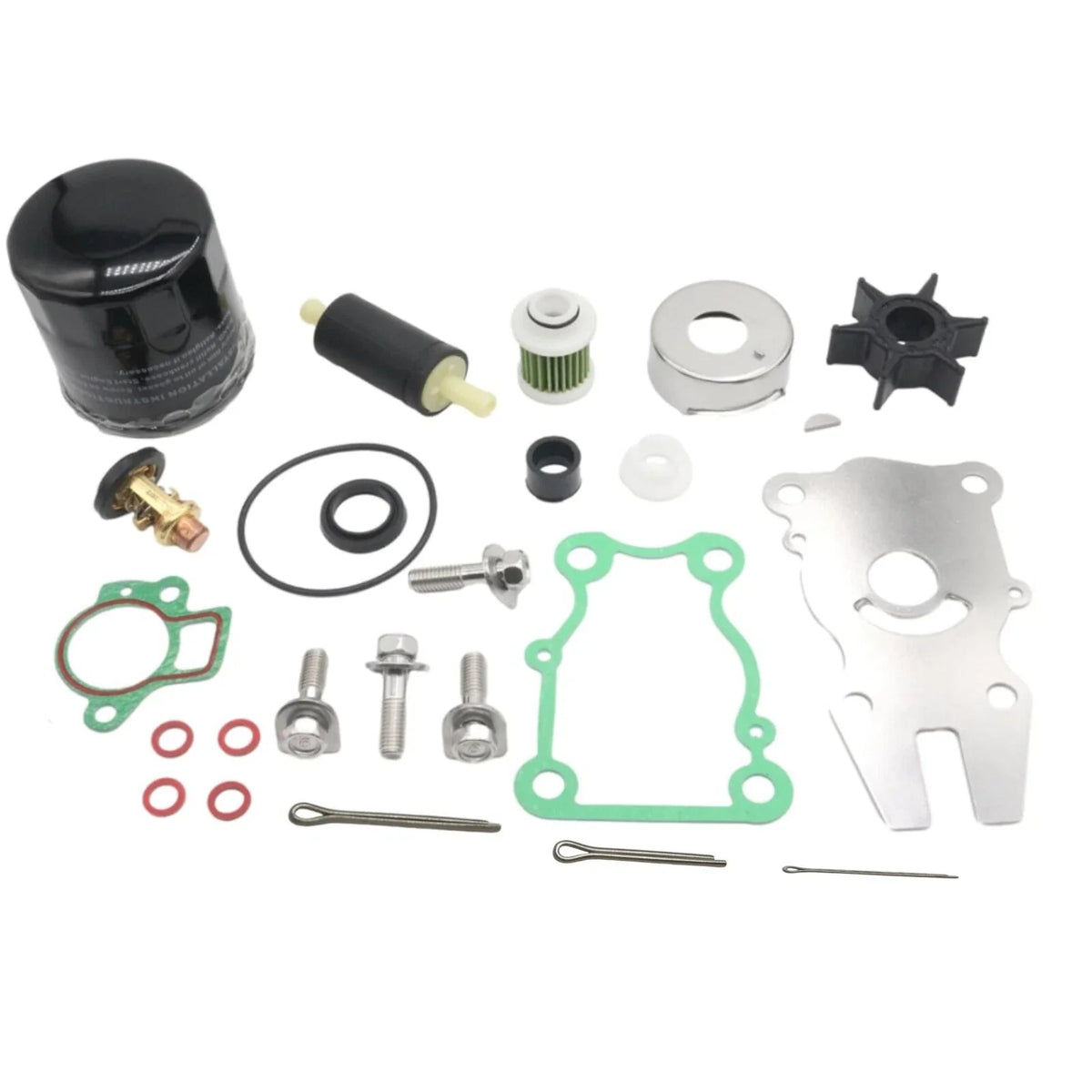 Outboard Maintenance Kit for Yamaha 4-Stroke 30-40HP w/Thermostat & Oil Filter