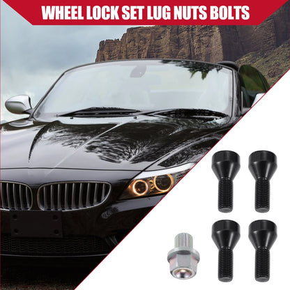 Wheel Lock Lug Nut Set for BMW 528i Z4 328i 330i (2006-2013)