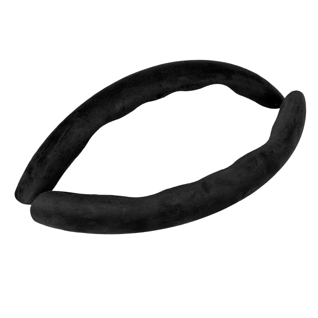 38cm Anti-Slip Steering Wheel Cover for Universal Car Black
