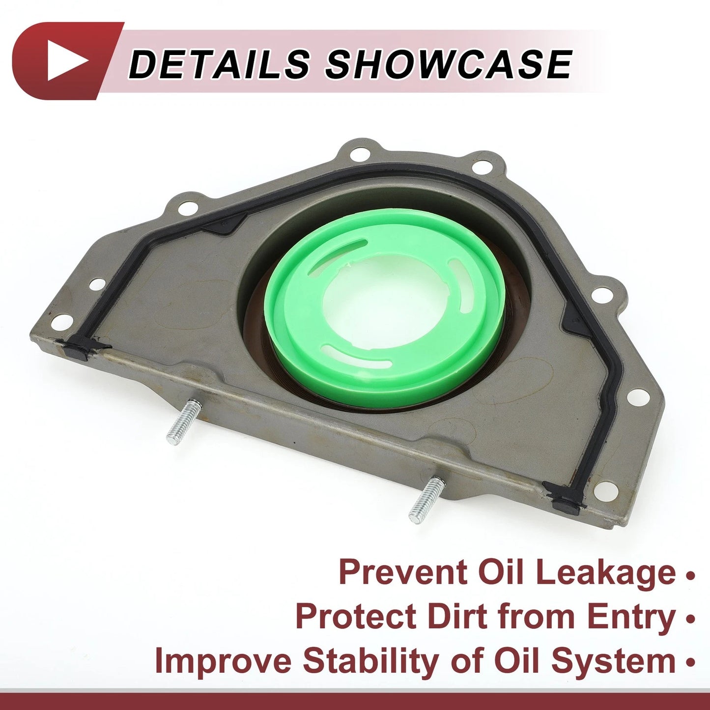 1 Pc Crankshaft Oil Seal with Flange for Chrysler Sebring Dodge