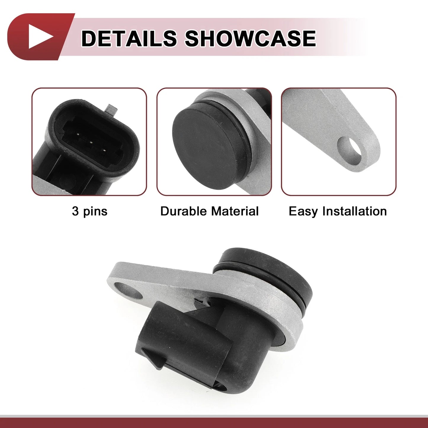 1 Pc Crankshaft Position Sensor for Buick Regal 3.8 (1993–1994)