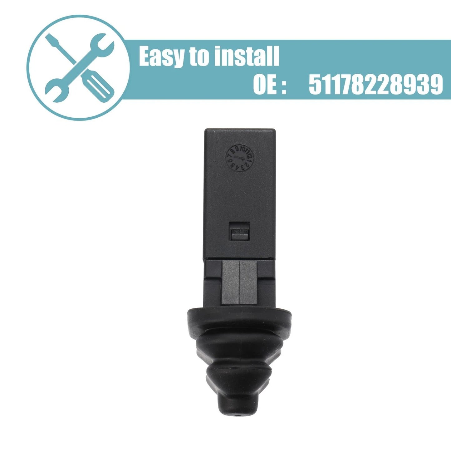 Fuel Gas Door Buffer Stop Ejector Latch for BMW X3 X5 (2004-2010)