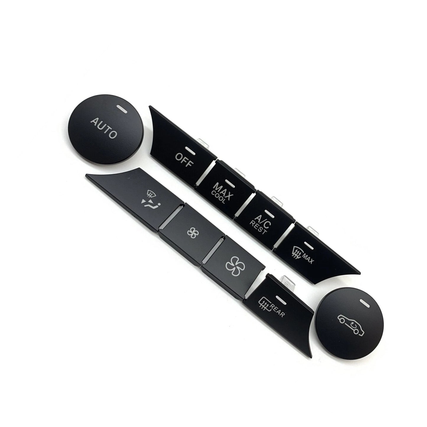 10 x A/C Control Switch Buttons for Mercedes Benz C GLK W204 C204 (2010-2015)