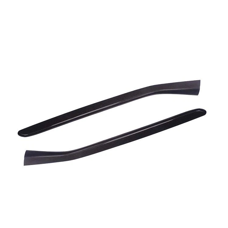 Real Carbon Side Center Console Panel Cover Trim For Tesla Model 3