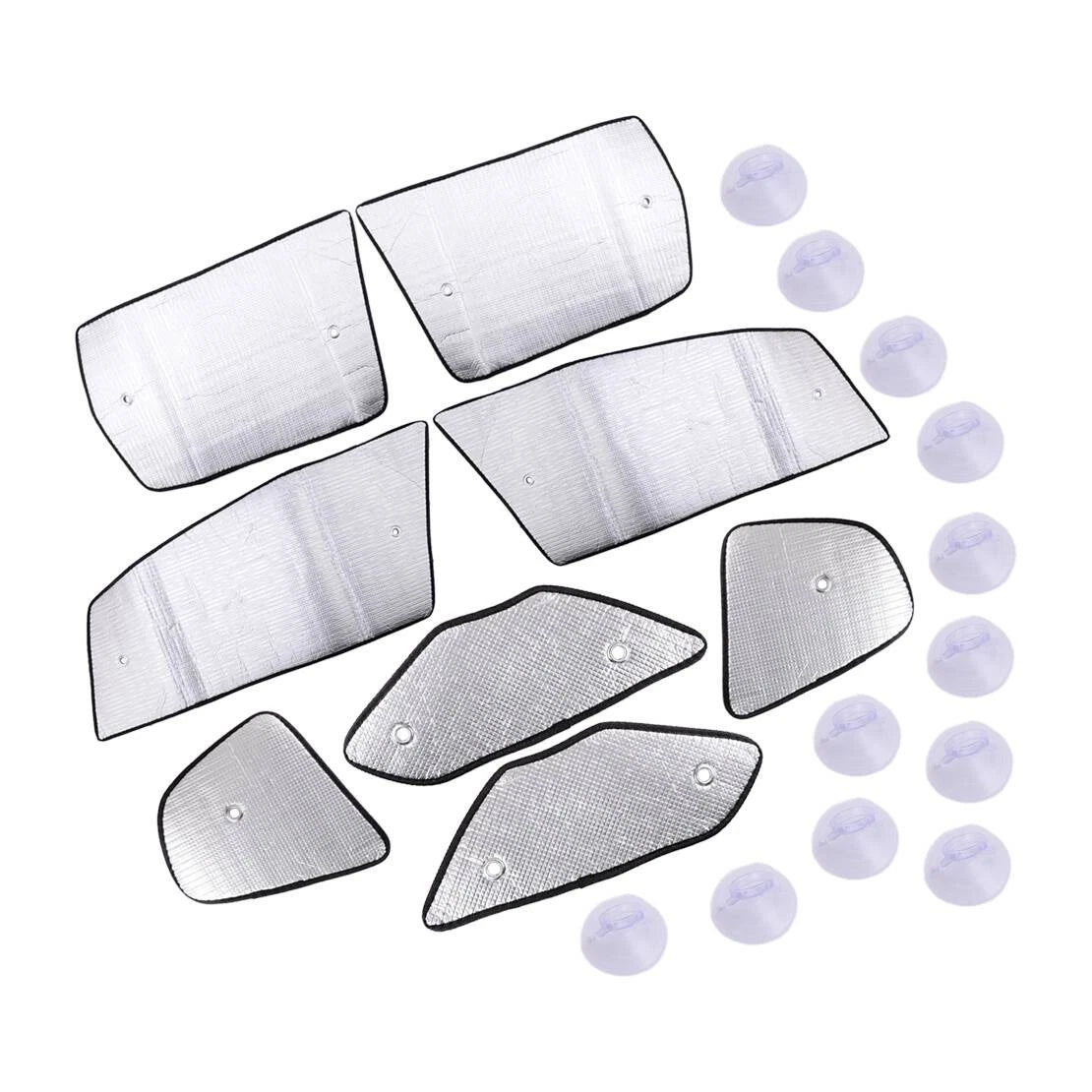 4 x Side Window Sun Visor Covers for Honda Fit (2008-2013)
