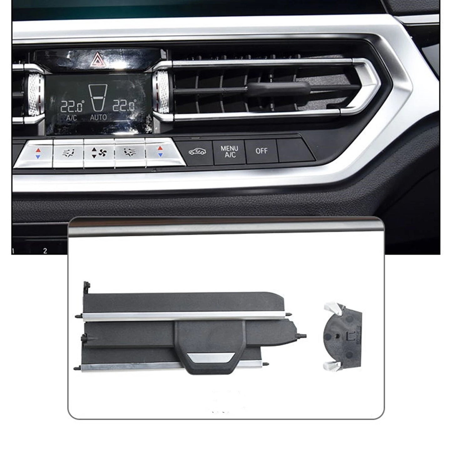 1x A/C Air Vent Grill Repair Kit for BMW 3 Series G20 G28 (2019-2021)