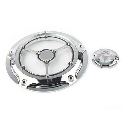 Clarity Derby & Timer Timing Covers Chrome for RSD Harley Touring (2016+)