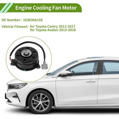 1 Pc Radiator Fan Motor for Toyota Camry (2012-2017)
