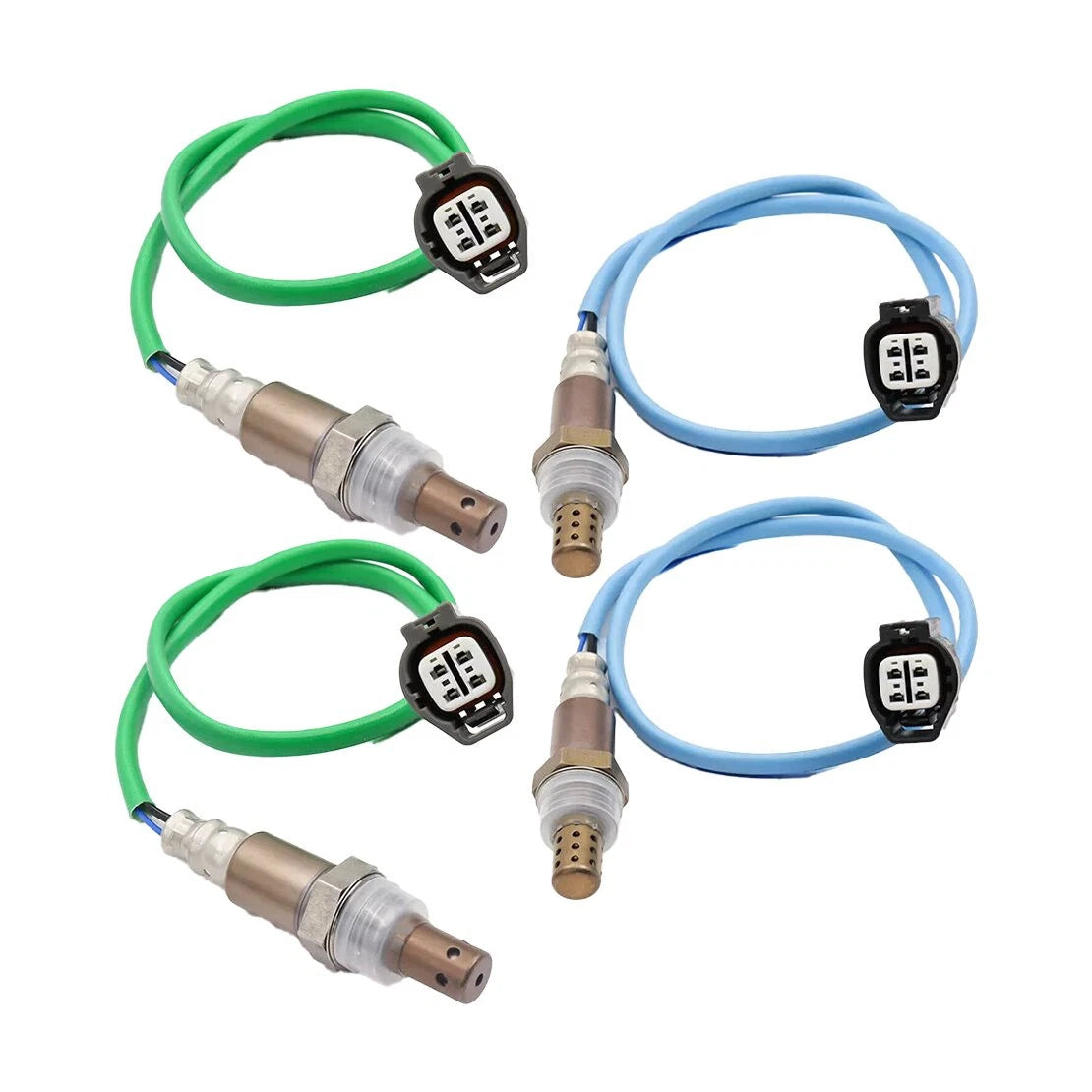 4x Oxygen Sensors for Jaguar XK, XK8, XKR, XF, XJ8, XJR (2000-2015)