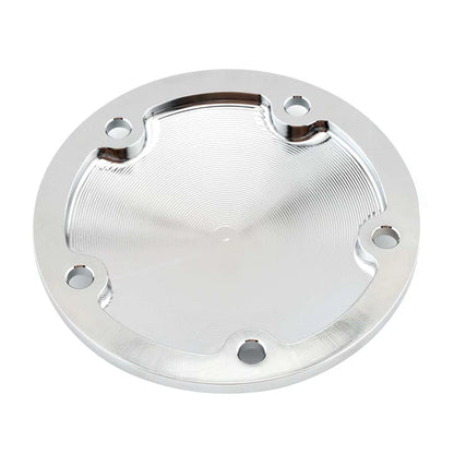 5 Hole Domed Point Timing Ignition Timer Cover Chrome for Harley Softail (2000-2023)