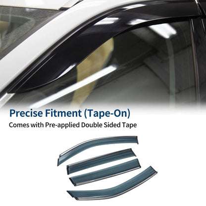Window Deflectors for Subaru Forester 2014-2018 Side Vent Visors