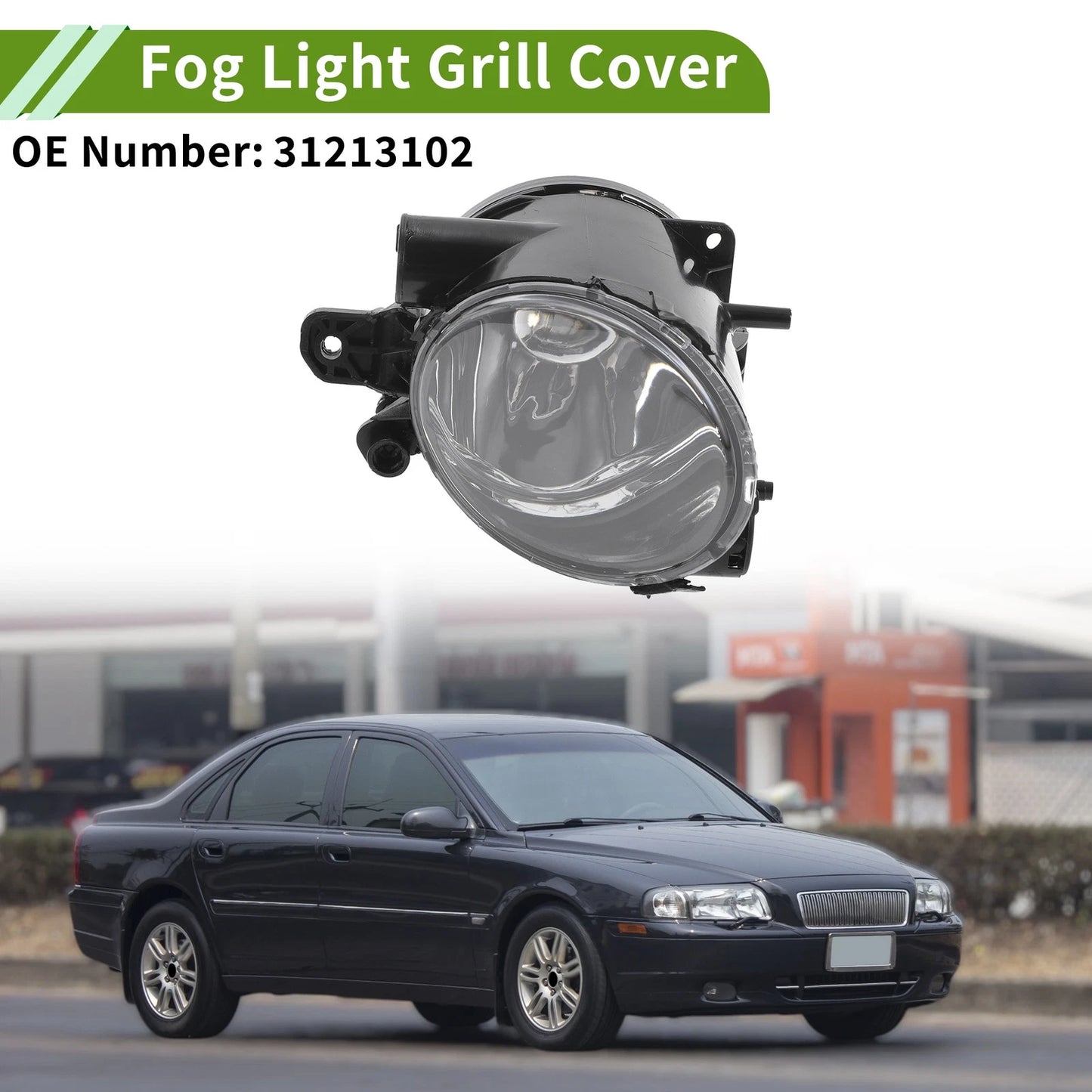 Right Fog Light Grill for Volvo S80 (2007-2013)