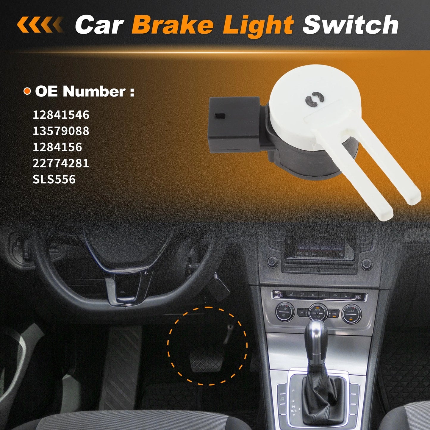 Brake Light Switch 12 for Buick LaCrosse (2012–2012)