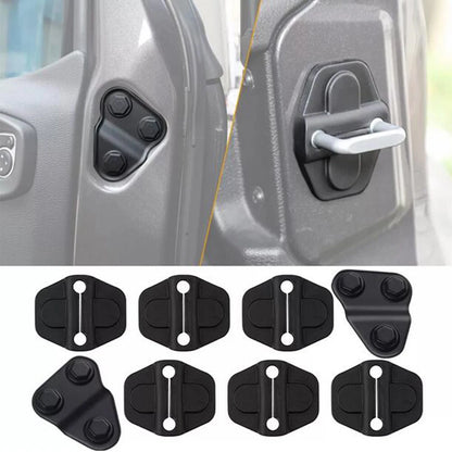 Door Lock Cover & Screw Protector Trim for Jeep Wrangler JL JT (2018-2024)