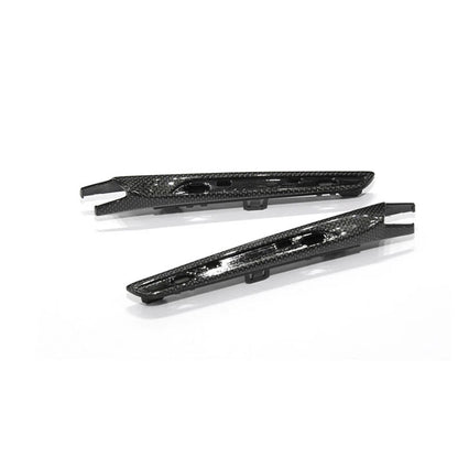 Dry Carbon Fiber Side Fender Air Vent Trim Parts Fit For BMW M3 M4 2016-2019