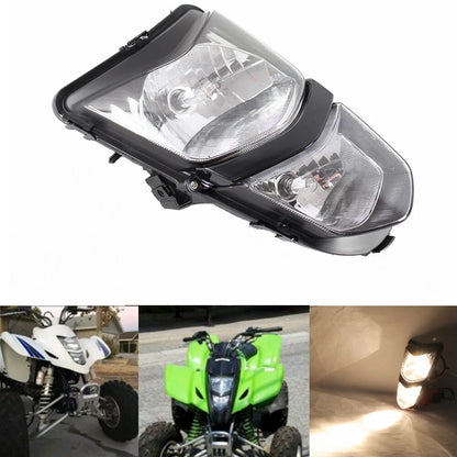 Front Headlight Lamp for Suzuki Quadsport Z400, Kawasaki KFX400 (2003-2008)