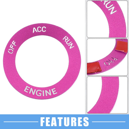 Engine Start Button Sticker for Dodge Charger Challenger (2015-2023)