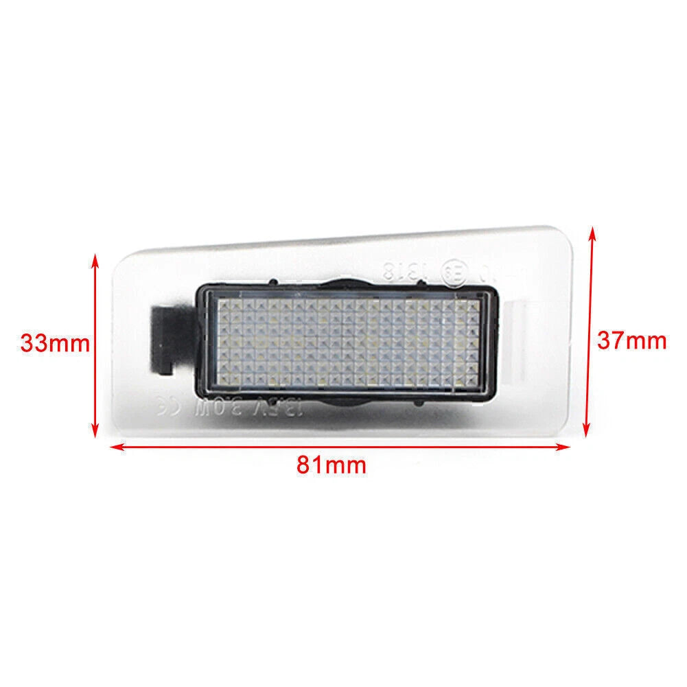 6500K 18LED License Plate Lights for Hyundai Elantra I30 (2007-2010)