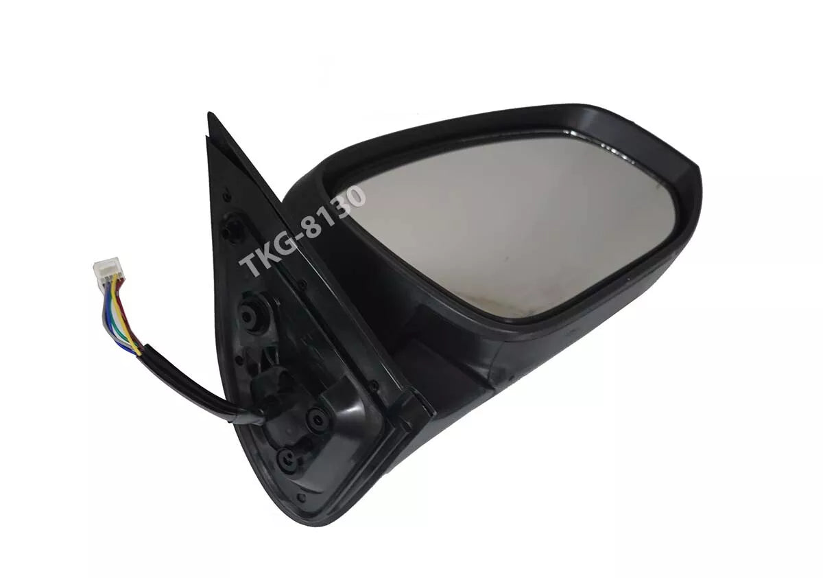 7 Wire Black Side View Mirror for Toyota Fortuner (2015-2021)