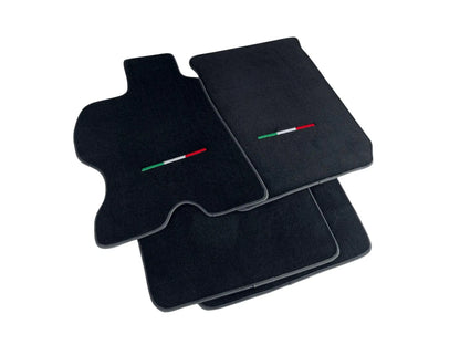 Black Floor Mats for Ferrari FF (2011-2016) - AutoWin Brand Italian Edition