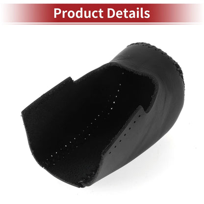 Gear Shift Knob Cover for Honda HR-V 2023-2024 Black Faux Leather